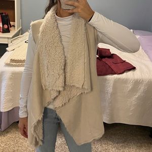 NWT Faux Fur Vest